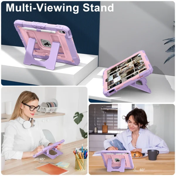 2025 New Kids Heavy Armor Case For Ipad A16 11/10th Generation Air 7 6 5 4 M3 M2 Air11/13inch Mini7/6 7/8/9th Shockproof Funad - Image 5