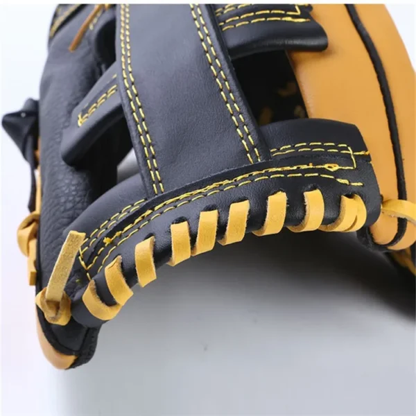 Professional Baseball Gloves 11.5/12.5inch Youths Adults Genuine Leather Baseball Mitt Gear Softball Training Catcher Gloves - Image 13