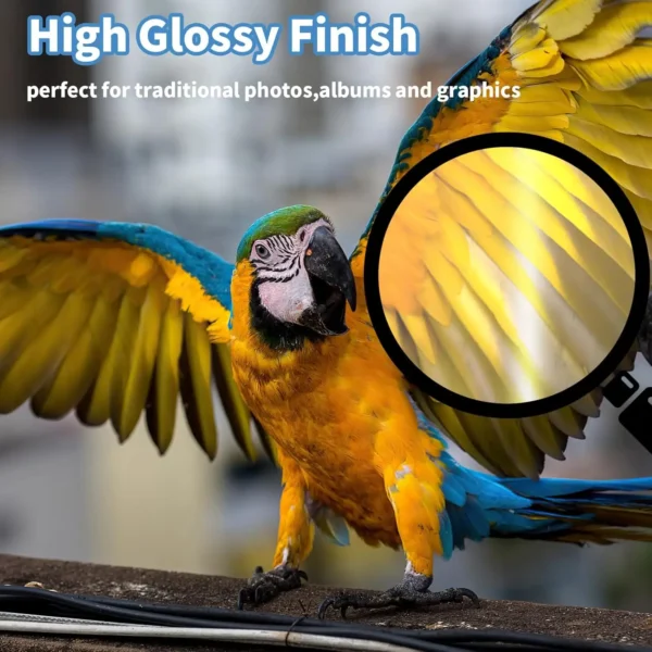 4"x 6" 4R High Glossy photographic Paper Waterproof Professional Photo Paper Works with All Inkjet Printers 230g - Image 4
