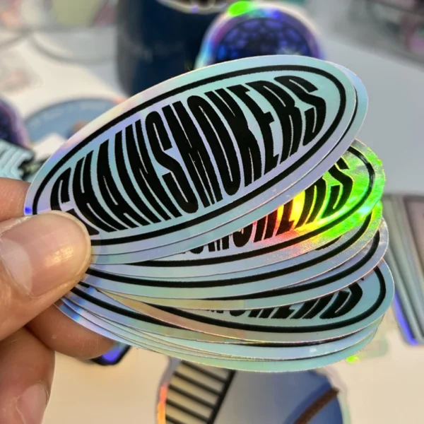 Custom holographic stickers, DIY Skateboard Laptop Luggage Bike Motorcycle Phone Car Sticker Decals Waterproof stickers - Image 5