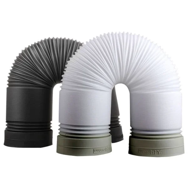 Thickened PVC Smoke Exhaust Pipe Kitchen Extractor Ventilation Tube, Scalable Flexible Duct Bathroom,Fans,∅100-180mmx1.5m,3m - Image 2