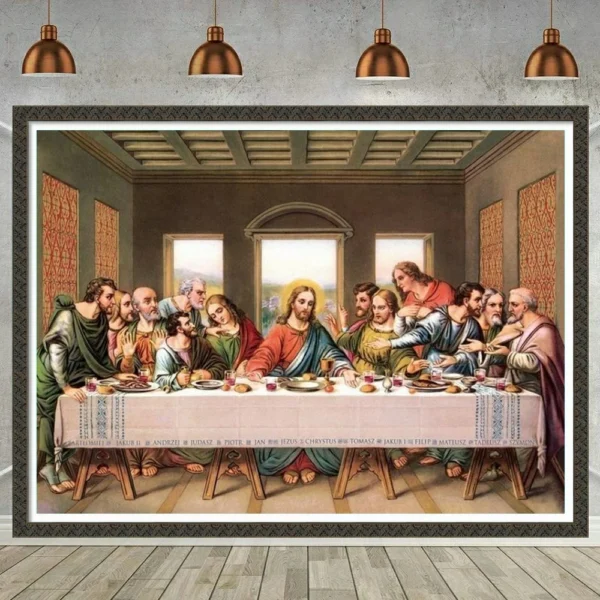 The Last Supper 5D DIY Diamond Painting Mosaic Jesus Embroidery Cross Stitch Rhinestones Handicraft Home Decor New Arrival Gift - Image 20
