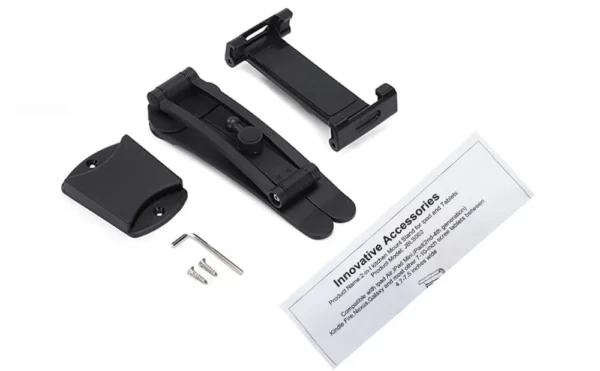 Kitchen Cabinet Wall Tablet Mount 360° Rotating Metal Phone Tablet Bracket 5-13.5” Devices for IPad IPhone Tab Stand on Desktop - Image 24