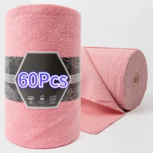 20-60pcs Microfiber Dish Cloths Multi Purpose Dishwashing Towels For Tableware Double Sided Cleaning Rags Kitchen Accessories