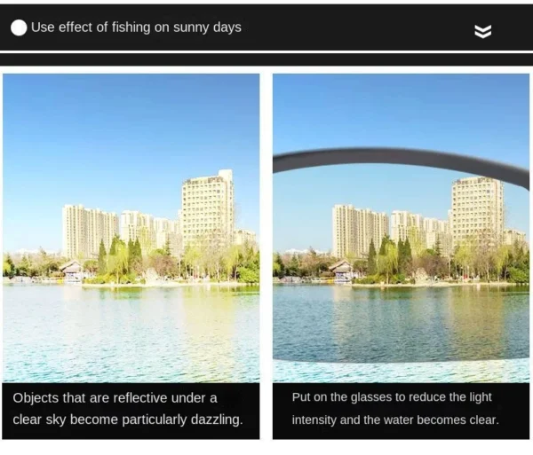 Polarized Glasses Fisher Men's Fishing Glass Fish Watching Underwater Artifact Fishings - Image 15