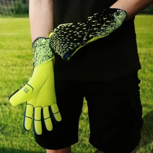 Football Soccer Goalkeeper Gloves Thickened Latex Professional Protection Adults Teenager Goalkeeper Soccer Goalie Gloves