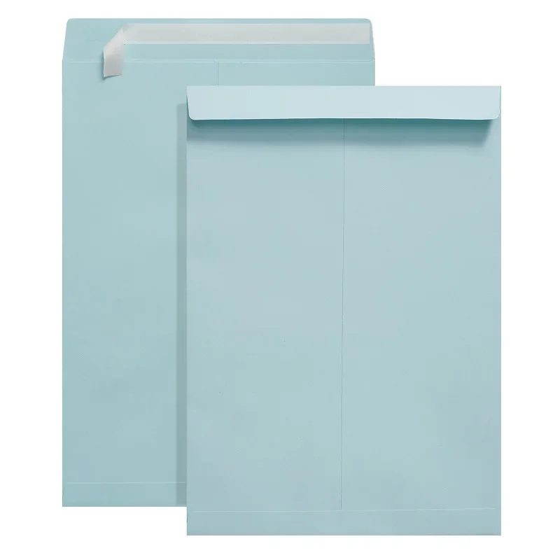 50pcs/lot A4 Envelope Kraft Paper Self Sealing Bag Colour Envelope Document Packaging Bag Business Supplies Stationery - Image 20