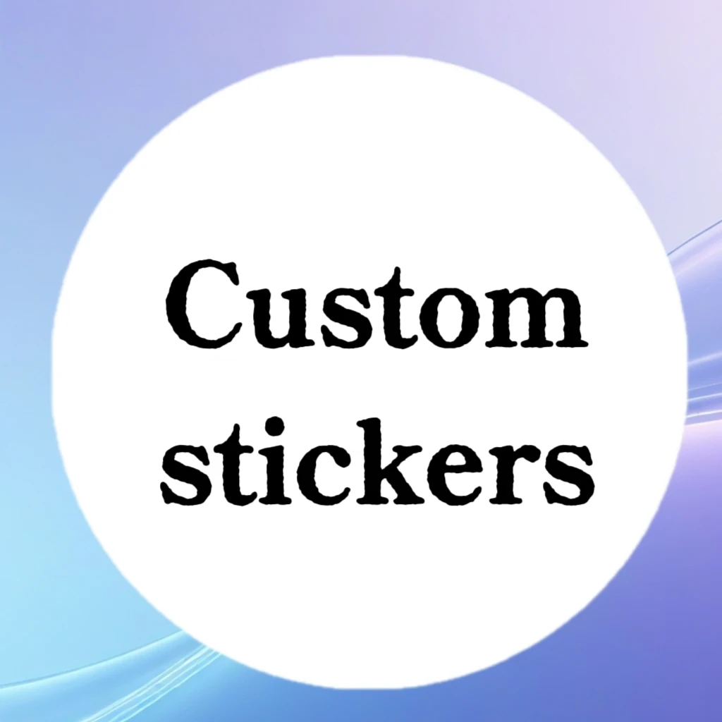 4Cm  Custom sticker and Customized LOGO  Personalized stickers/Wedding stickers/Design Your Own Stickers Waterproof