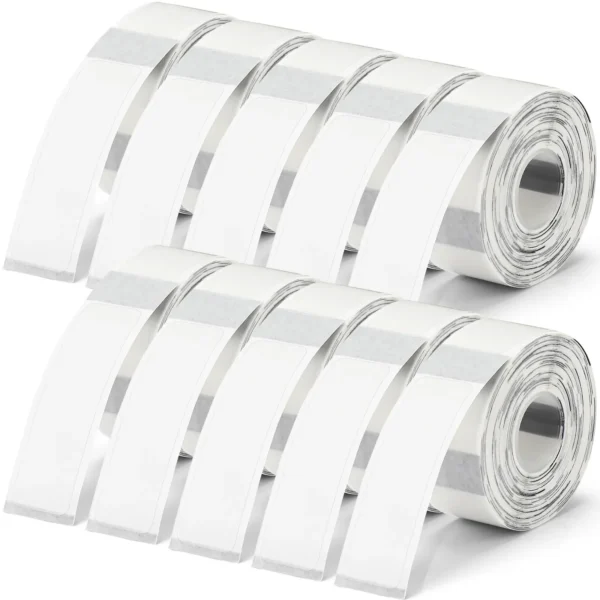 D30 Label Maker Tape 12×40mm Transparent Label Stickers Compatible With D30 Series Printers For Family-Category Shop-Item Labels - Image 20