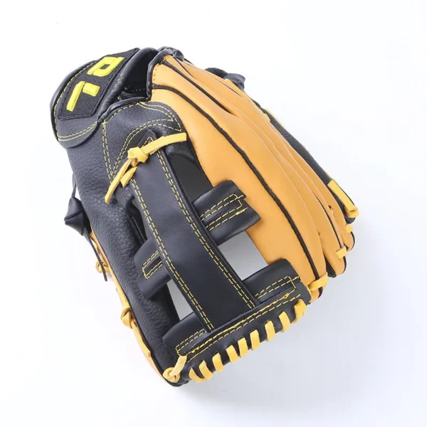 Professional Baseball Gloves 11.5/12.5inch Youths Adults Genuine Leather Baseball Mitt Gear Softball Training Catcher Gloves - Image 6