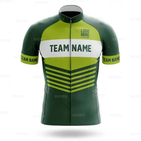 2022 Customize Summer Unisex Cycling Jersey Set Breathable Mountain Bike Rally Team Uniform Racing Bike Jersey Cycling Clothing - Image 7