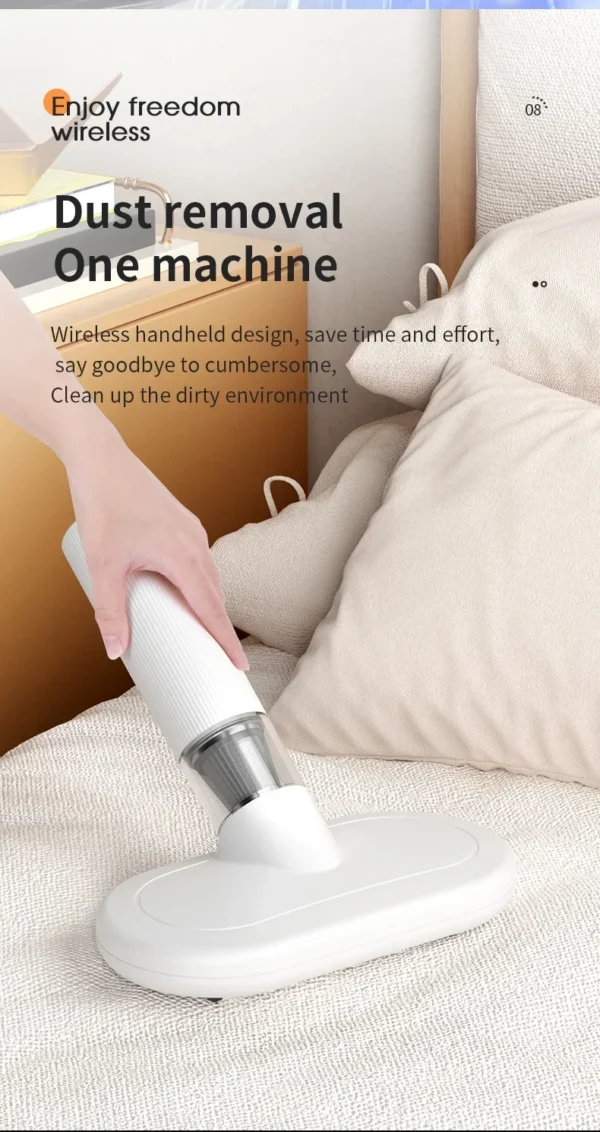 Xiaomi Youpin Vacuum Cleaner Mini Wireless Dust Removal Mite Vacuum Handheld Portable Cleaning Great Suction Home Appliances New - Image 22