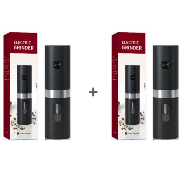 Electric Black Pepper Grinder, Automatic Adjustable Coarseness Salt and Pepper Mill Battery Operated Refillable Stainless Steel - Image 10