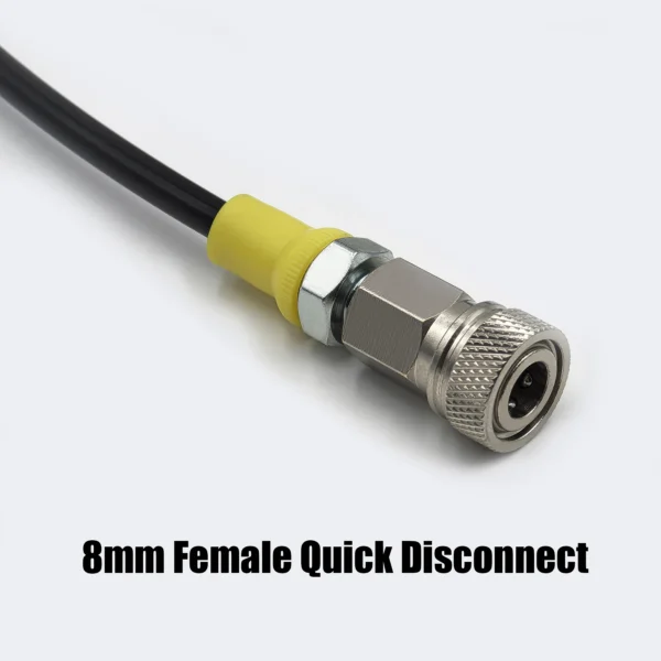 Soda Water Maker Accessories Spring Cover Hose W21.8-14 G3/4 CGA320 with Quick Disconnect Connector CO2 Tank Cylinder Adapter - Image 14
