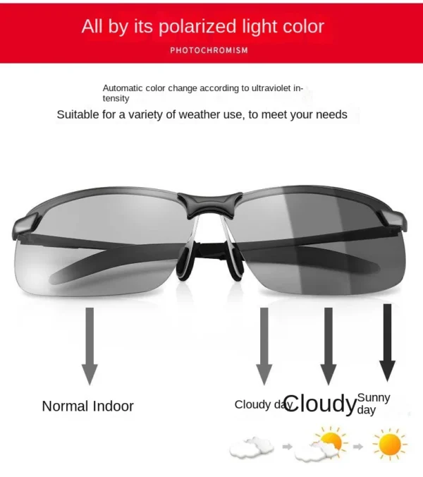 Polarized Glasses Fisher Men's Fishing Glass Fish Watching Underwater Artifact Fishings - Image 20