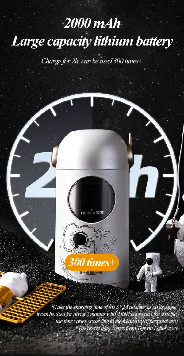 Electric Pencil Sharpener, Auto-Stop and Rechargeable Large Pencil Sharpener for 6-12mm Pencils, Portable in School Office - Image 33