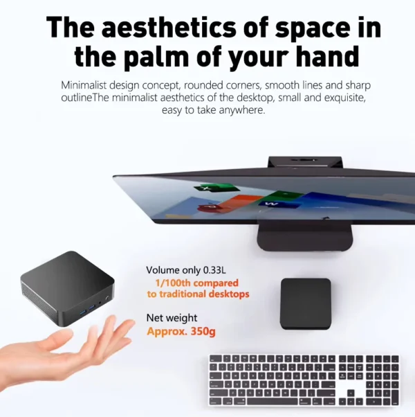 Portable Mini PC Windows 11 Intel Core i9 8950HK Celeron N5095 Pc Gaming Computer 16GB DDR4 1TB 2TB SSD WiFi 6 Desktop Pc Gamer - Image 13
