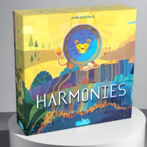 "Harmonies: A 30-Minute Table Game for 1-4 Players, Suitable for Ages 10+ | Combining Strategy and Poetry, Creating Unique Scene