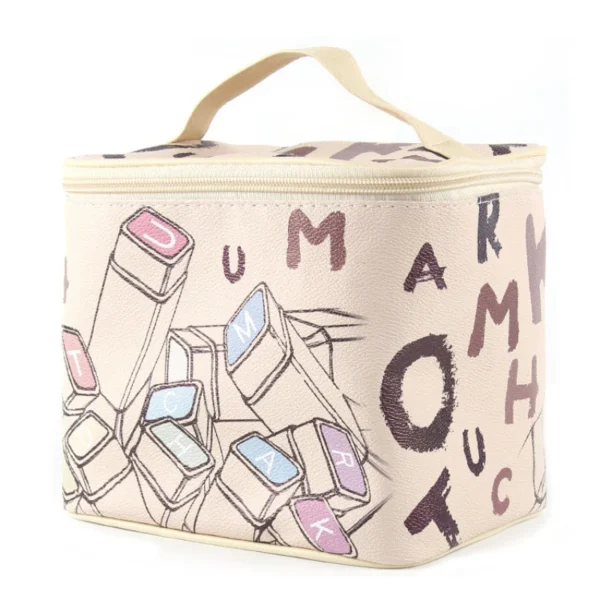 168 Grid with Base Marker Pen Storage Bag Portable Multi-specification Large-capacity Watercolor Pen Box Student Stationery - Image 5