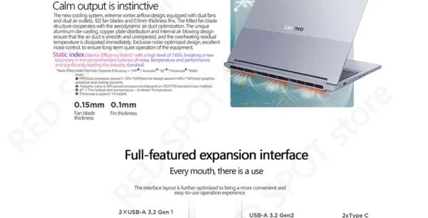 [Big sale]Lenovo Thinkbook16p 2025 R9 8945HX RTX5060 16GB/32GB+1TB 16‘’ 2.5K IPS display 165Hz - Image 39