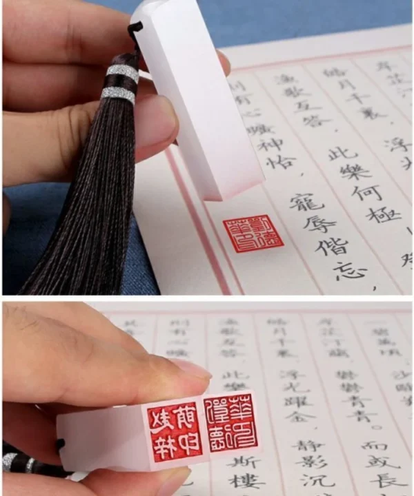 Clear Name Stamps Customized Resin Name Seal Artist Painting Hard Pen Calligraphy Stamp Children Chinese Name Carving Gift Seal - Image 33