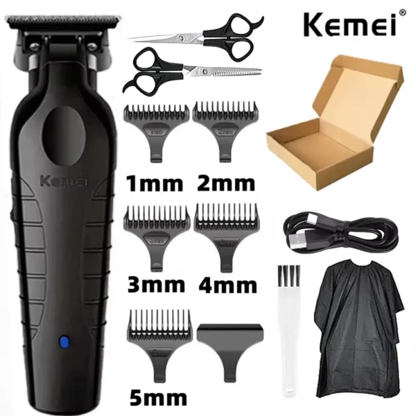 Kemei KM-2299 KM-2024 Professional Men’s Hair Clipper Kit Electric Shaver Male Hair Cutting Machine Trimmer Machine Hair Trimmer - Image 12
