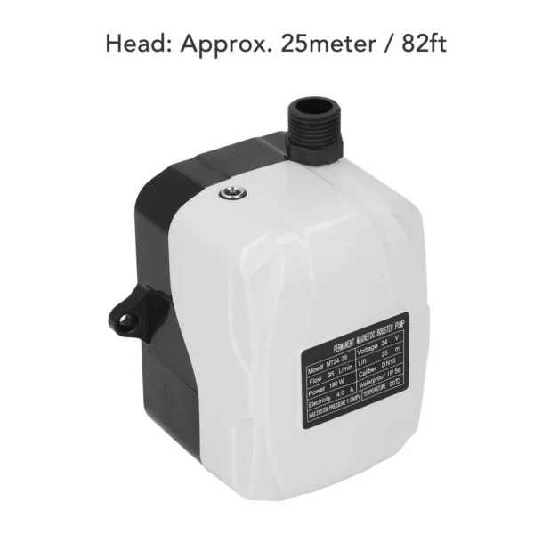 Automatic Booster Pump Water Booster Pump Booster Pump Water Pressure High  180W for Kitchen Sink Shower DC24V AC100‑240V - Image 3