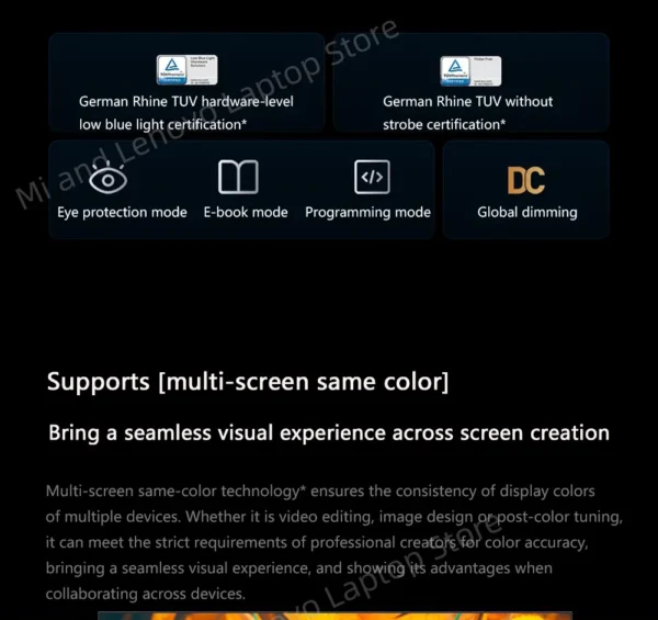 【World Premiere】REDMI Book Pro 16 2025 Ultra5-225H/Ultra7-255H/32GB/1TB/3.1K/165Hz  Grey - Image 36