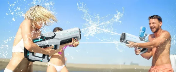 The bestselling children's toy electric water gun can spray water continuously, automatically suck up water and has a long range - Image 23