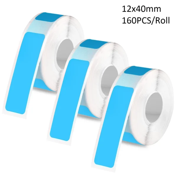 D30 Label Maker Tape 12×40mm Transparent Label Stickers Compatible With D30 Series Printers For Family-Category Shop-Item Labels - Image 13