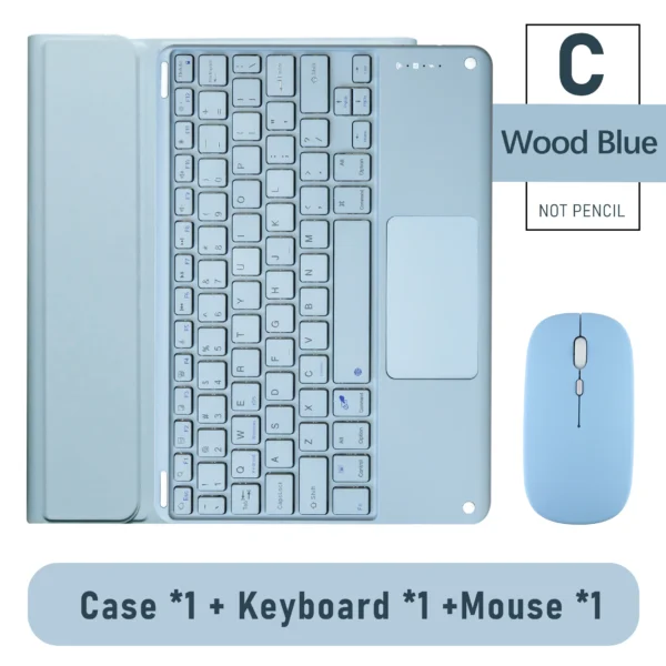 2025 M3 For iPad Air7 Air2 13 11 Case Keyboard Wireless Mouse Magic M2 For iPad 10th Air6 Air 13 Case Bluetooth Keyboard Cover - Image 32