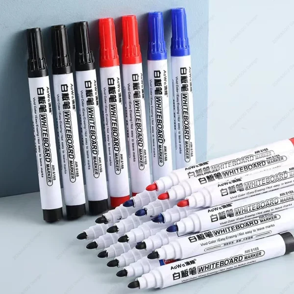 NeW!100-1pcs Erasable Whiteboard Marker Pen Teaching Chalk Blackboard Marker for Ceramics Glass Office School Art Stationery - Image 2