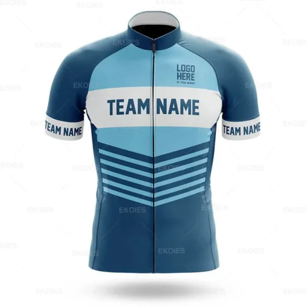 2022 Customize Summer Unisex Cycling Jersey Set Breathable Mountain Bike Rally Team Uniform Racing Bike Jersey Cycling Clothing - Image 8