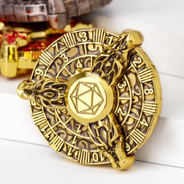 D6 Dice Finger 7-in-1 Spinner Dice Set, Fingertip Gyro Roulette Dice For Dungeons and Dragons DND Compass Dice d & d dice set - Image 15