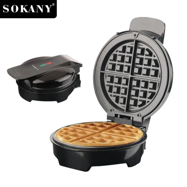 Multi-function Electric Waffle Maker, Physical Anti-stick Design, Anti-scald Handle, Suitable for Breakfast, Dessert, Snacks - Image 15