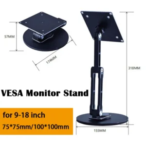 Portable Tablet Stand Aluminum Alloy Bracket Monitor Holder VESA Mount Metal Stand Foldable Adjustable Desktop Magnetic Bracket