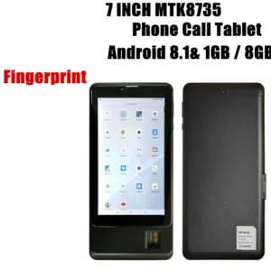 2024 Flash Sales Fingerprint Android 8.1  Phone Call Tablet 7 '' MTK8735 GSM 1GB /8GB IPS Screen Quad Core 4000mAh Dual SIM Slot