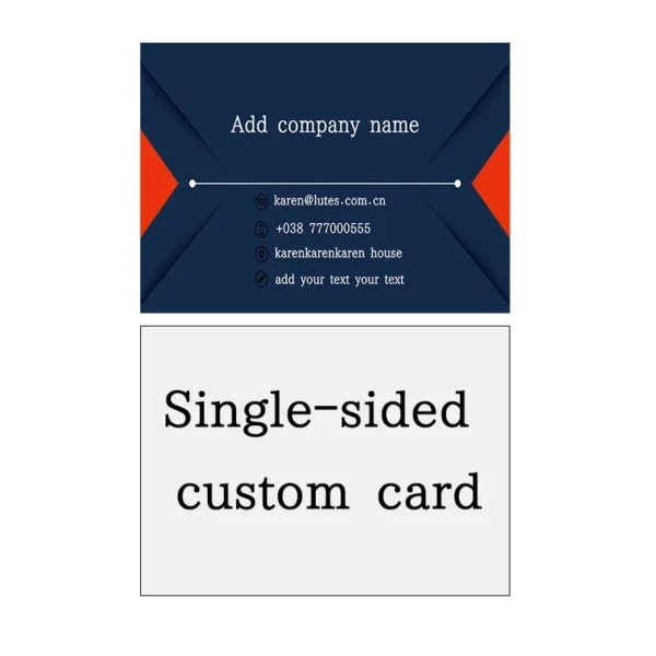 100Pcs Design Custom logo business card paper printing Personalized Wedding invitations Birthday Greeting card Scrapbook - Image 33