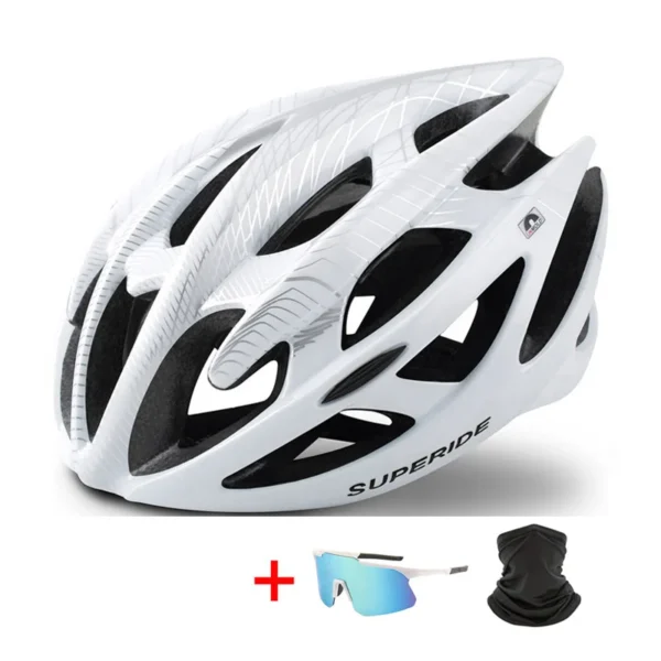 SUPERIDE Men Women MTB Bicycle Helmet Integrally-molded Riding Cycling Helmet Sports Ultralight Road Bike Mountain Bike Helmet - Image 3