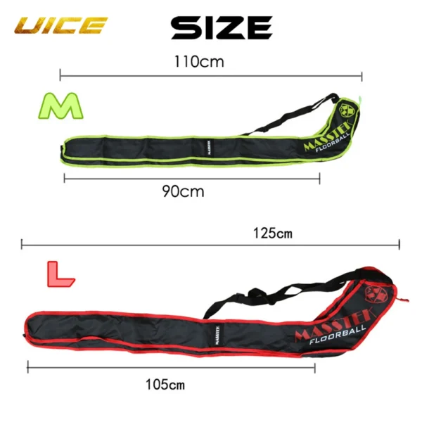 Ice Hockey Stick Bag 110/125cm Hockey Bag Portable One Shoulder Ice Hockey Stick Bag Adjustable Hockey Stick Accessorie - Image 11