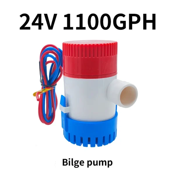 Bilge Pump Water Pump 12V 24V 1100gph 750gph Used In Boat Seaplane Motor Homes Houseboat Bilge Pump Float Switch - Image 10