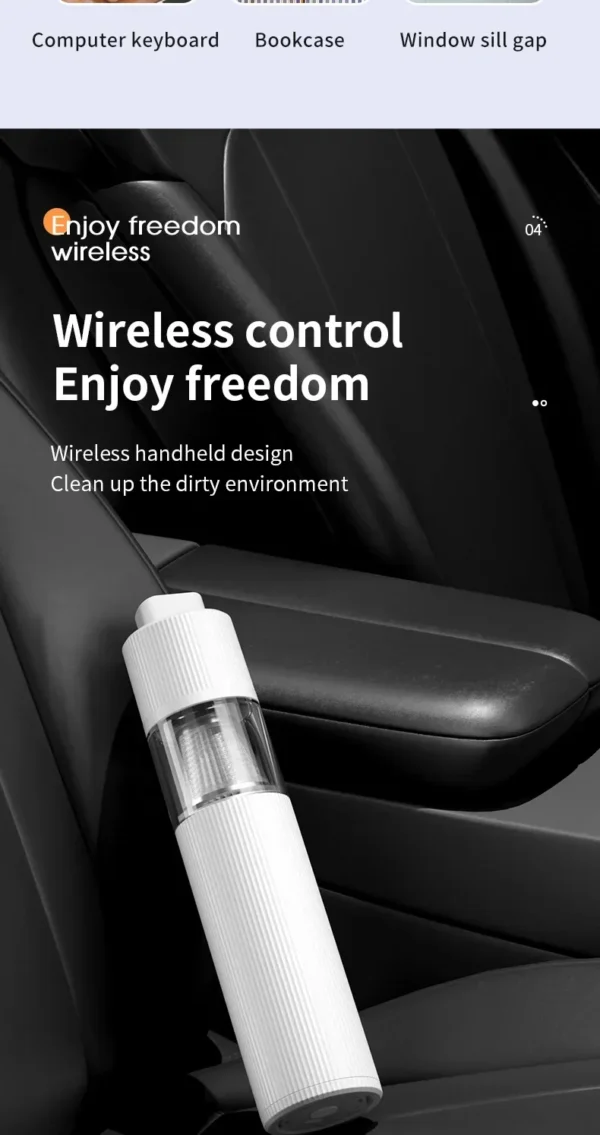 Xiaomi Youpin Vacuum Cleaner Mini Wireless Dust Removal Mite Vacuum Handheld Portable Cleaning Great Suction Home Appliances New - Image 14