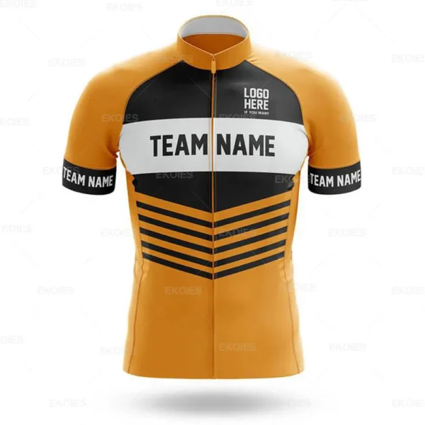 2022 Customize Summer Unisex Cycling Jersey Set Breathable Mountain Bike Rally Team Uniform Racing Bike Jersey Cycling Clothing - Image 9