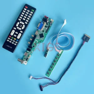 For B156XW02 B156XW03 B156XW04 LCD Controller Driver Board 15.6" 1366*768 Analog TV Laptop Screen LVDS 40Pin Kit VGA+HDMI+AV+USB