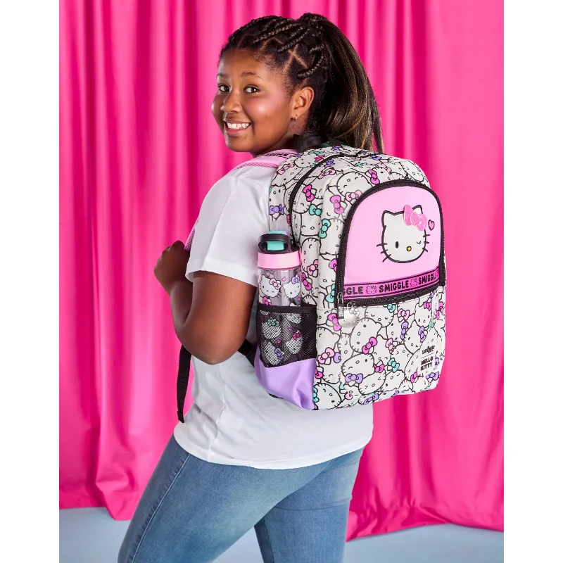 Kawaii Australian Smiggle School Bags Sanrio Hello Kitty Student Stationery Lunch Bag High-Capacity Backpack Water Cup Gift - Image 41
