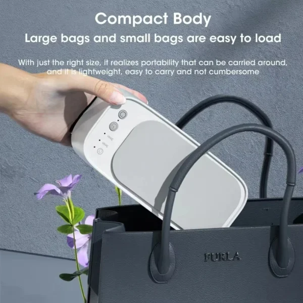 XiaomiUltrasonic Cleaning Machine Mini High-frequency Vibration Cleaning Adjustable Glasses Jewelry Pacifier Time Cleaning Tool - Image 3