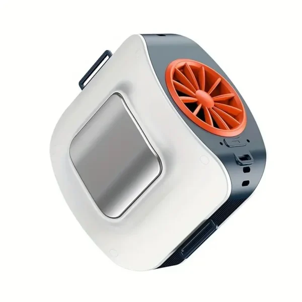 10000mAh Portable Waist Fan with 2 Detachable Straps & Semiconductor Cooling Plate - 13500RPM Hands-Free Wearable Neck/Waist Fan - Image 9