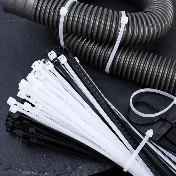 1000/100Pcs Wholesale Plastic Nylon Cable Ties Self-locking Cord Straps Widen thicken Cables Fastening Loop Wire Zip Tie - Image 4