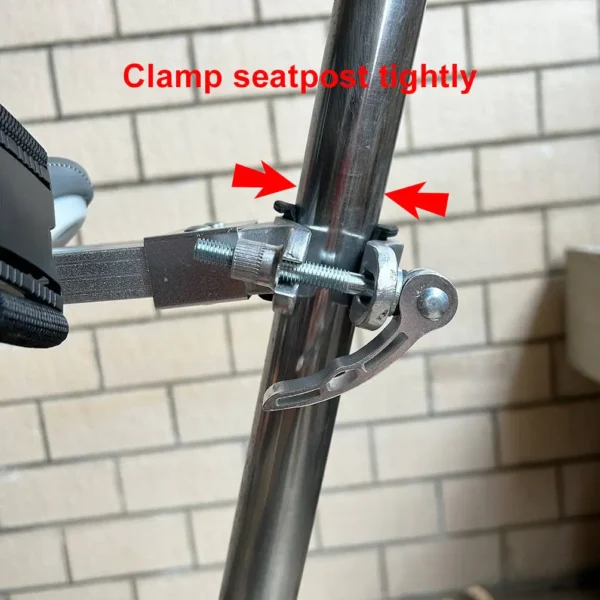 TWTOPSE Bicycle Bag Holder For Brompton 3SIXTY PIKES Folding Bike Aluminum AlloyBag Rack Holder Frame Parts Accessory - Image 9
