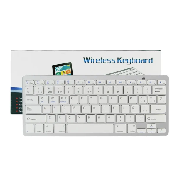 Russian Spanish Arabic Korean New Portable Wireless Bluetooth 3.0 Keyboard  for iPad Tablet Phone PC Android IOS Windows system - Image 31